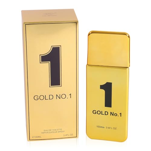 Gold No.1 Spray Cologne - Eau De Toilette for Men - 3.4 fl.oz