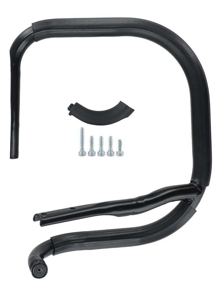 Mango angular para motosierra MS660 MS650 MS640 066 Reemplazo para motosierra 1122 790 3611 1122 791 5501, manillar robusto con tornillos, color negro