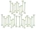 Rubie's Costume Deluxe 3 Pack Bag'O Bones Halloween Decoration - 10 per Pack