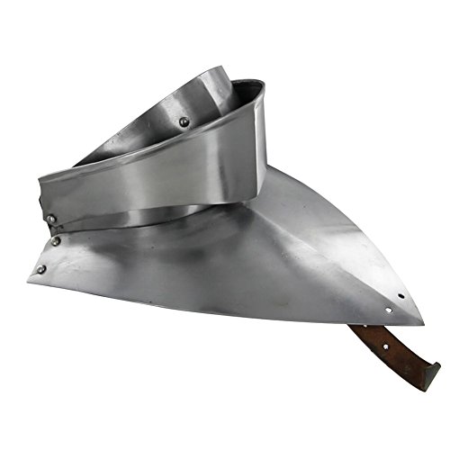 Champions 16g Bevor Plate Functional Armor Silver