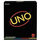 Mattel Games UNO Minimalista Card Game Featuring Designer Graphics by Warleson Oliviera, 108 Cards, Kid, Family & Adult Game Night, Unique Design Lovers Ages 7 Years & Older