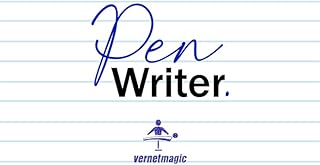 Pen Writer Blue (Gimmicks and Online Instructions) by Vernet Magic - Trick