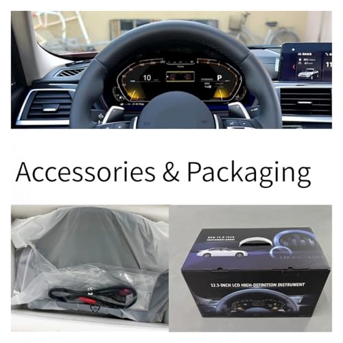 Velocímetro digital Android para BMW Serie 3 y 4 estilizado 3