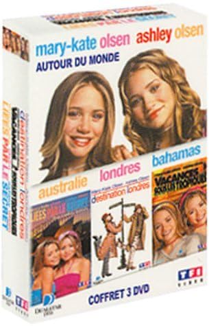 Coffret Olsen Twins 3 DVD : Liées par le secret / Vacances sous les tropiques / Destination Londres