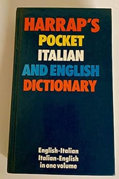 Hardcover Harrap's Pocket Italian & English Dictionary Book