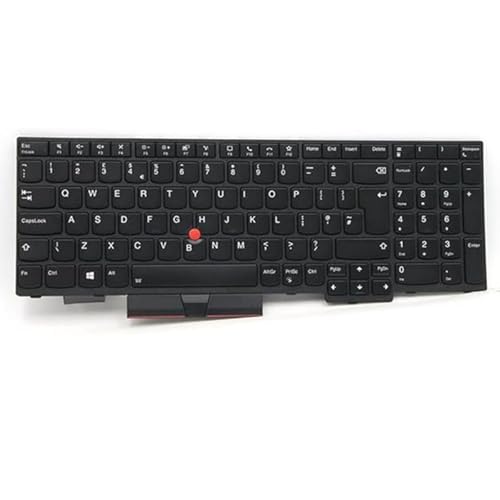 Clavier PC portable Lenovo P15s noir pour travailler en déplacement