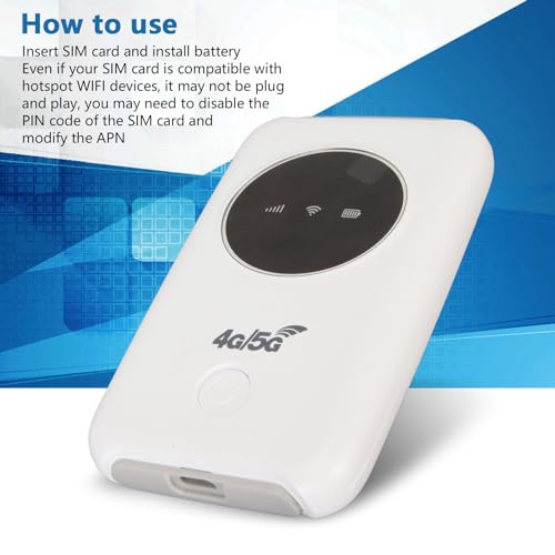 image for Yosoo Health Gear 4G Portable USB Modem, 300Mbps Unlocked Mobile Hotsp