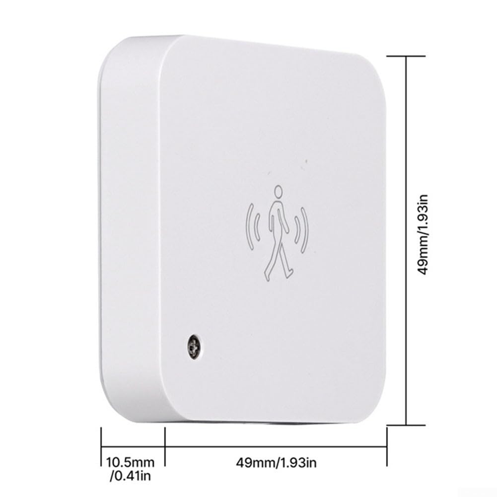 MmWave Capteur de présence humaine intelligent pour capteur de lumière humaine Zigbee Détecteur de présence WiFi, détection de mouvement et statique (pour zigbee)