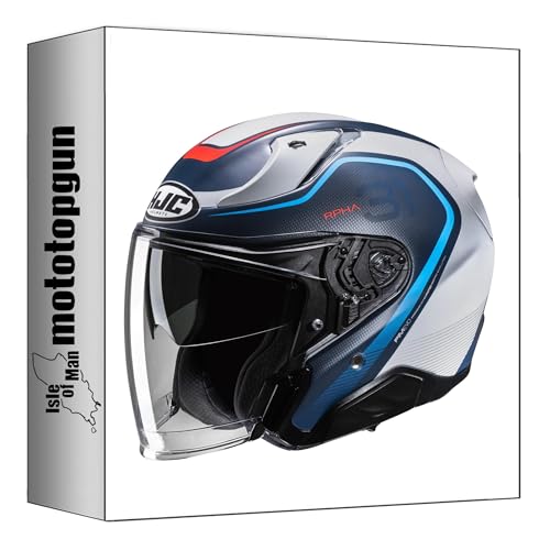 Casque HJC RPHA 31 Kouv MC21SF jet moto XS avec écran long