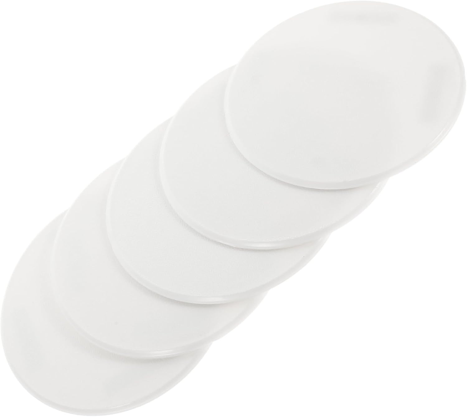 ARTIBETTER 25pcs Adhesive Door Bumpers Soft Wall Protectors for Doorknobs Slam Shock Pads Easy Installation for Bedrooms Bathrooms and Cabinets