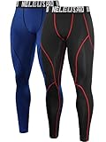Neleus Men's Dry Fit Compression Pants Workout Running Leggings