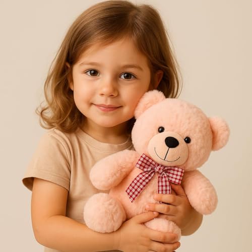 Image of Cute Plush Toy for Kids | | Soft Toys | Birthday Gift for Girls /Wife, Boyfriend /Husband, Soft Toys for Girls, Baby Toy (Random Color) Pack of 1 (Teddy Bear Toy (Random))