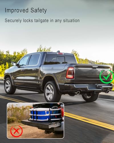 Image of 68093354AD Tailgate Lock Latch Actuator Fit for Ram 1500 2013-2020 Ram 2500 Ram 3500 2019-2024 Ram 1500 Classic 2019-2022 Replace 68093354AA 68093354AB 68093354AC
