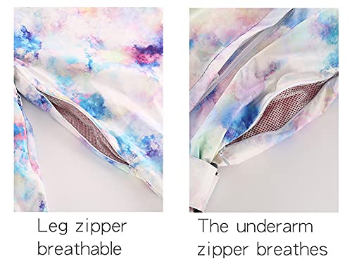 Hotian Women Ski Suits One Piece Jumpsuits Overalls Winter Outdoor Snow Suits Waterproof Snowboard Jacket (M, S4) #TOP5