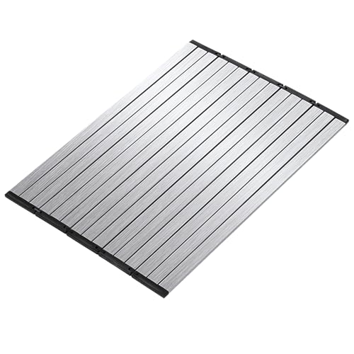 Rollable Over The Sink Stainless Steel Cutting Board