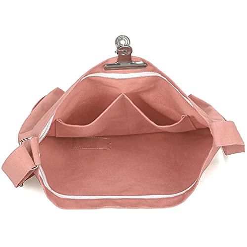 Image of Lify Women's Retro Large Size Canvas Shoulder Bag Hobo Crossbody Handbag Casual Tote - 1 Piece