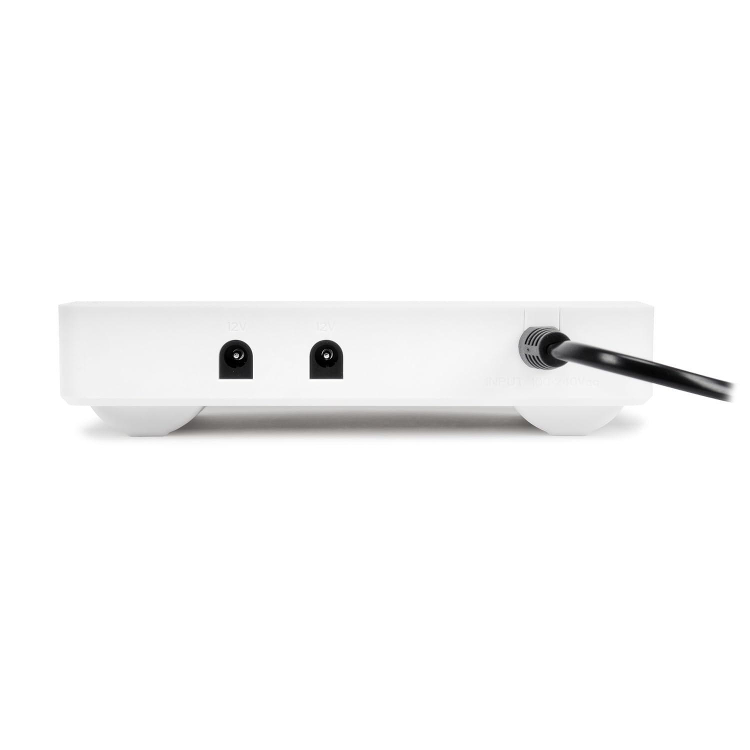 VulTech UPS60PW-DC Bianco Mini UPS 12000mAh 60Watt Gruppo di Continuità per Router, Modem, Access Point, Telecamera, Smartphone - Input 100-240 VAC, USB 5V DC 12V