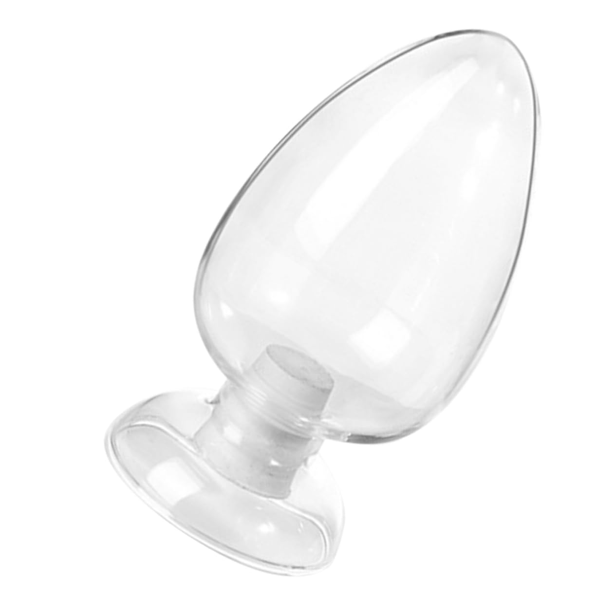 PRETYZOOM 4piezas Botella De Vidrio Con Tapón Para Muestras Frasco Decorativo De Almacenamiento Para Exhibición y Laboratorio