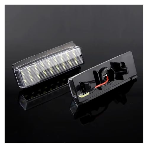 Luz de matrícula LED para Mazda MX5 Miata MK3 NC 2006-2015 bombilla blanca 6000K 7