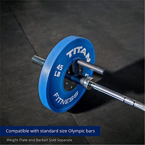Titan Fitness Single Arm Landmine Handle With Rubber Grip, Olympic Barbell Strength Accessory Attachment #TOP3