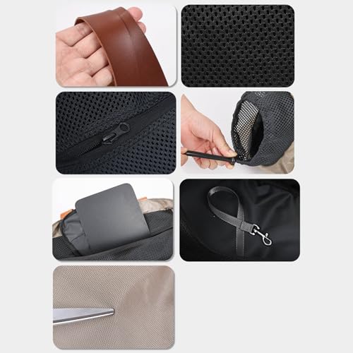 Bolsa de hombro para mascotas: pasea con tu gato cómodamente al aire libre 6
