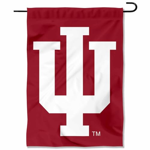 College Flags & Banners Co. Indiana Hoosiers IU Logo Garden Banner Flag