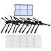 Produktbild Sonline Staubsaugerzubehör 5 Filter and 10 Seiten Bürsten für staubsauger Medion Md 16192 Md 18500 Md 18501 Md 18600 Ersatz Teile