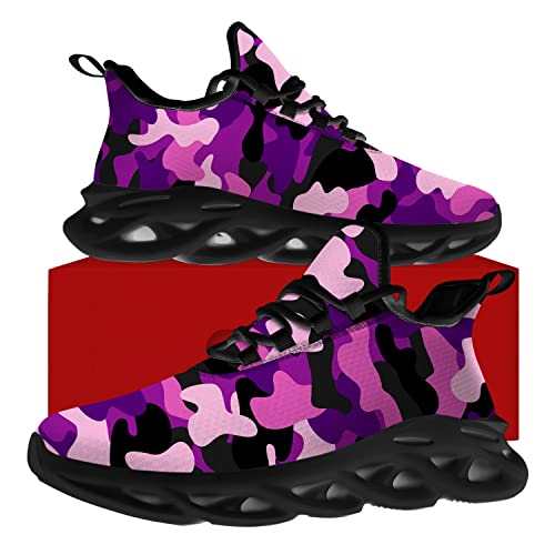 Ciadoon American Flag Shoes for Men Women Running Lightweight Sport Walking Tennis Sneakers 4th of July Shoes Gifts for Him Her2