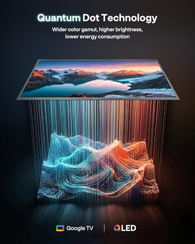 Image of SYLVOX Outdoor TV, 65-Inch QLED Outside Television, IP56 Waterproof, Weatherproof Smart Google TV for Outdoor Entertainment(Deck Pro QLED 3.0)