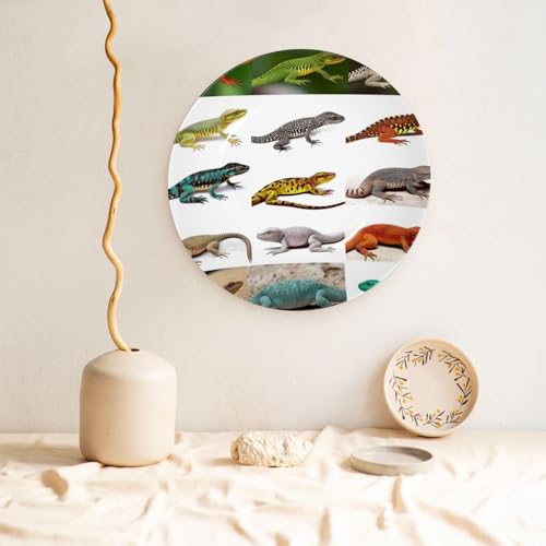 Lézard en porcelaine avec support stable pour décoration sans risque - 6