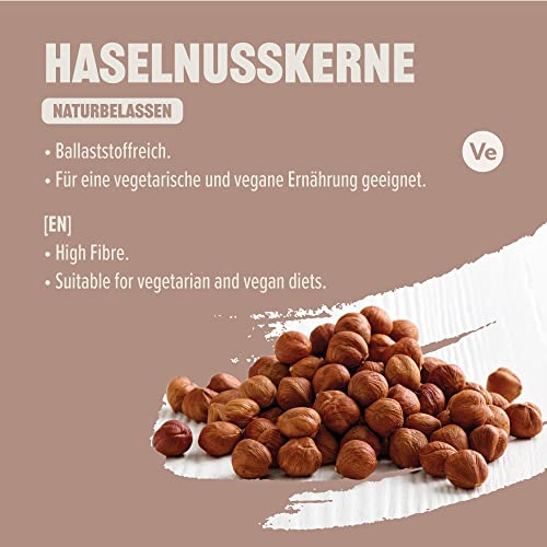 by Amazon Haselnusskerne, Ungesalzene, 200g (1er-Pack)