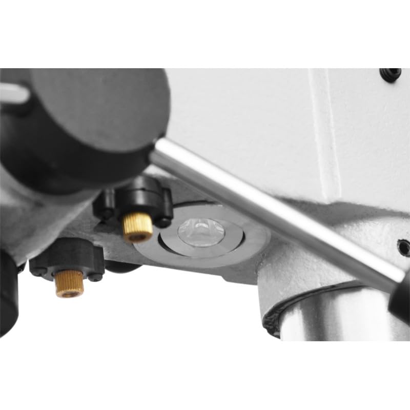 CORMAK Taladro de mesa Z7016 Vario, 700 W, capacidad de perforación de 16 mm, 350-2400 rpm, 230 V