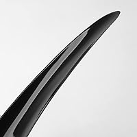 Vista 6 de iiniim 5 hojas de plástico ventilador hoja hogar pedestal ventilador ventilador mesa ventilador pieza de repuesto con cubierta de tuerca negro