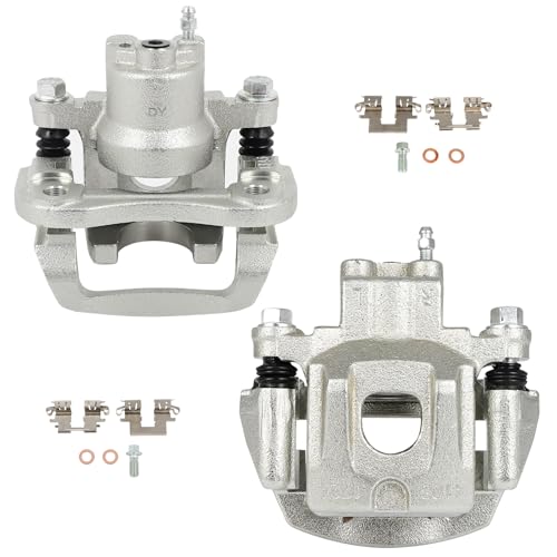 Image of SCITOO Rear Left & Right Brake Caliper With Bracket 19B2783 19B2782 Compatible For Lexus For RX330 04-06 For Lexus For RX350 07-09 For Lexus For RX400h 06-08 For Toyota For Highlander 06-07