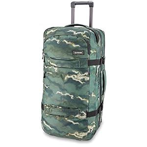 Dakine Reiskoffer met wielen, split scooter, 85 liter, royale, georganiseerde vakken, zeer robuuste koffer, trolley en sporttas