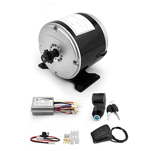 24V 36V 350W Electric DC Motor Electric Skateboard DIY 350W Motor Kit Electric Bike Engine Motor Use 25H Chains (Pedal kit24V350W)