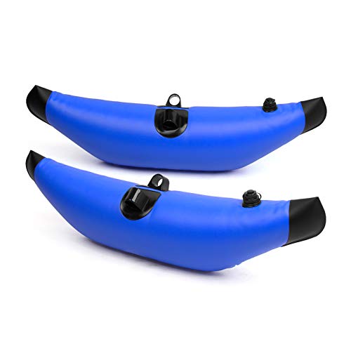 Taruor 2pcs Kayak PVC Inflatable Outrigger Float Kayak Boat Fishing Standing Float Stabilizer