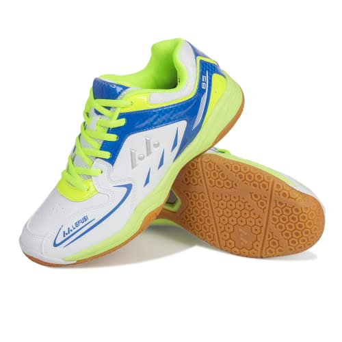 Women's Men's Luff 85 Lightweight Cushioning Pickleball Court Shoes (85 Green, 36)