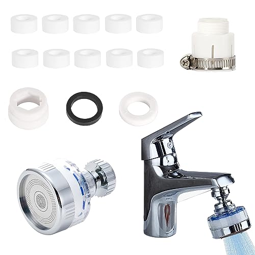 Filtre Eau Robinet Filtre Anti Calcaire Filtre Robinet Anti Calcaire Filtre à Eau Robinet Livré Avec 10 éLéMents Filtrants, AdaptéS à La Cuisine, à La Salle De...