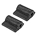 F FIERCE CYCLE 2pcs Universal Black Gear Shift Shifter Case Boot Protector Cover Rubber Pad Anti Slip for Motorcycle