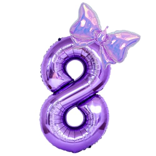 Image of Happy birthday Big Number Balloons Foil Birthday Balloon Number Balloons Happy Birthday Party Decorations Kids and Wedding Party Supplies (8)