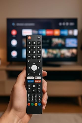 Image of Compatible for BPL Tv Remote Control Suitable for Smart Android 4k LED UHD HD bpl Television with OTT Hotkeys Without Voice Command (Please Match Old Remote Before Order).