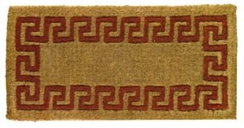 Zerbino In Cocco Beige Su Misura Velcoc | Spessore 23 Mm | Tappeto Ingresso Naturale | Ordine A Multipli Di 10 Cm (es. 100x50 Cm = 5 Pezzi)