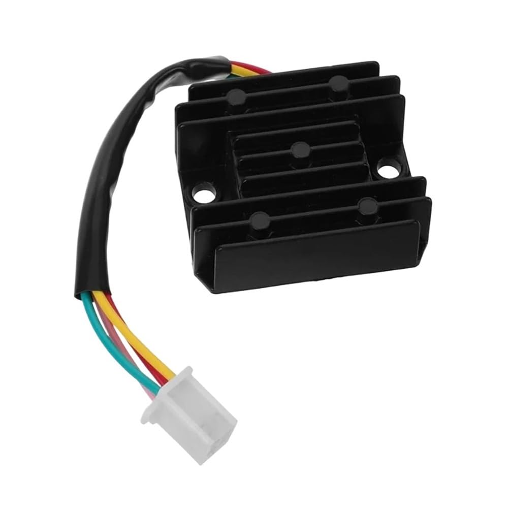 4-pinowy regulator napięcia 12 V do motocykli, 4-przewodowy, pasujący do motocykli o pojemności 150–250 cm3, skuterów i motorowerów