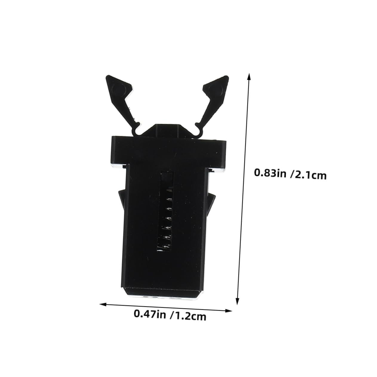 VILLFUL Lot 8 Clips Verrouillage Couvercle Poubelle Robuste - Fixation Solide Pour Poubelles à Roulettes