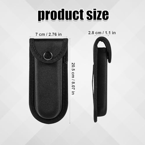 2stk Taschenmesser Scheide, Messerscheide für Gürtel aus Oxford-Stoff Vielseitige Messergürteltasche Tragbarer Messergürtelhalter für Den Täglichen Gebrauch im Freien