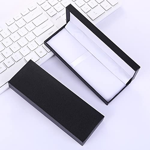 CVZJ Luxury Lack Jewelry Allpoint en Cadeau de bœuf avec coussin - Vide pour étui - Cadeau ackagin - Papier de qualité spéciale – vue 3
