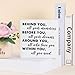 Graduation Quote Wood Box Sign - Wooden Behind You All Your Memories Plaque -2026 Graduation Decorations Gifts for Her Grad Party Decor for Desk Home Shelf Wall
