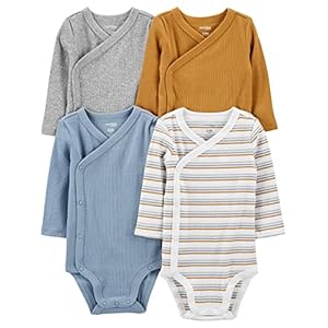 Simple Joys by Carter’s unisex-baby 4-pack Side Snap Bodysuit