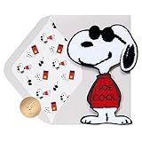Papyrus Peanuts Blank Card (Snoopy)